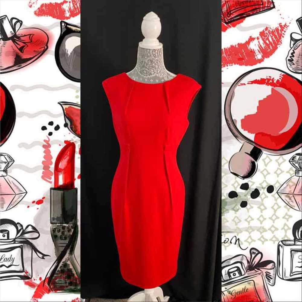 Calvin Klein Red Dress